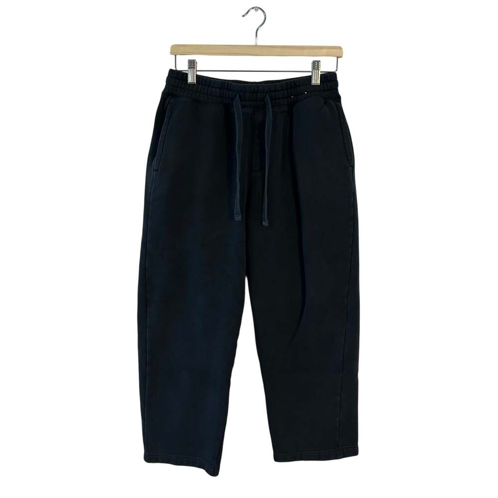 Hollister Co. Mens Small Black Relaxed Fit Lounge Pants Pockets Drawstring